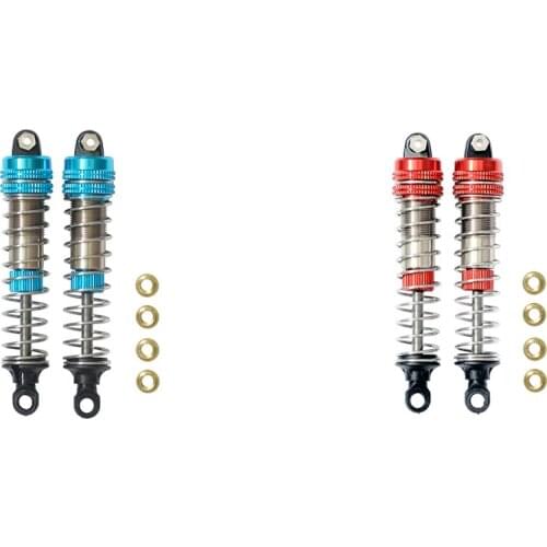 2Pcs Metal Shock Absorbers Damper for XLF X03 X04 X-03 X-04 1/10 RC Car Truck Upgrade Parts Accessories