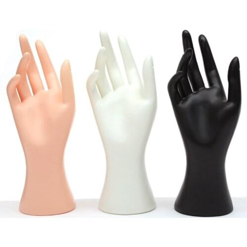 23cmx23cm Mannequin Hand Finger Glove Ring Bracelet Bangle Jewelry Display Stand Holder