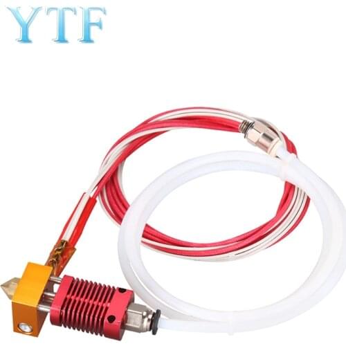 3D Full Metal J-head CR10 Hotend Extruder Kit Hot End Kit for Ender-3 CR10 10s Bowden Extruder 12/24V 40W 3D Printer Parts