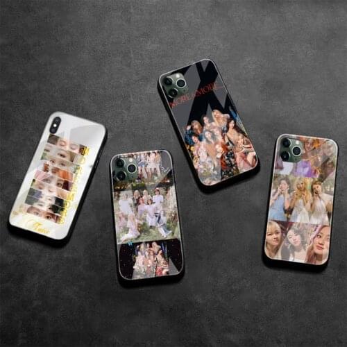 TWICE MORE & MORE Phone Case Tempered Glass For iPhone 12 pro max mini 11 Pro XR XS MAX 8 X 7 6S 6 Plus SE 2020 case