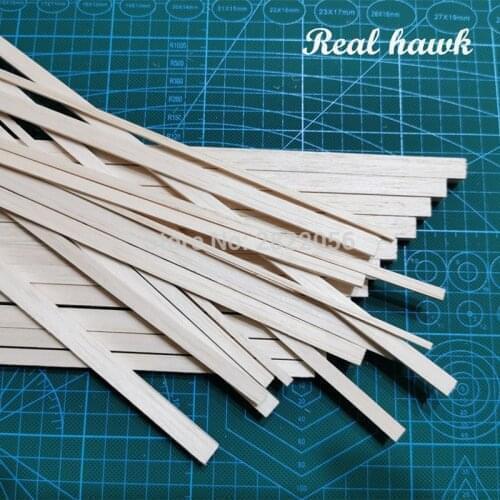 250 mm length 2 mm thickness width 3/4/5/6/7/8/9/10 mm wood strip AAA+ Balsa Wood Sticks Strips for airplane/boat model DIY