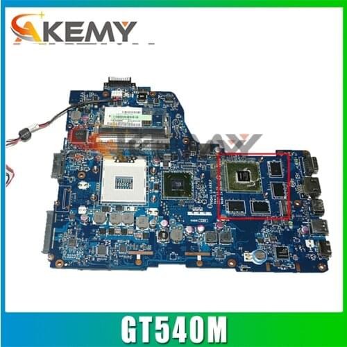 K000125710 PHQAA LA-6831P Laptop Motherboard for TOSHIBA A665 Mother boards REV 1.0 intel HM65 GeForce GT540M Mainboard
