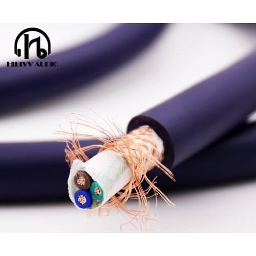 Hi END Audio amplifier AC power cable for home Audio system Oxygen-free copper power cable line