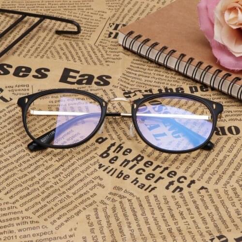 Retro Men Women Clear Lens Eyeglass Frames Designer Optical Computer Glasses Blue Light Blocking