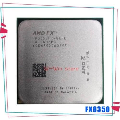 AMD FX-Series FX-8350 FX 8350 4.0G Eight-Core CPU Processor 125W FD8350FRW8KHK Socket AM3