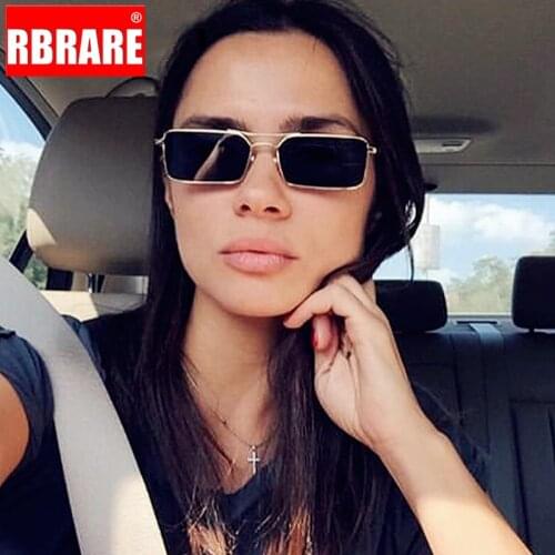RBRARE Square Sunglasses Women 2021 Luxury Brand Vintage Gradient Sunglasses Women Retro Sun Glasses For Men Oculos De Sol Mujer