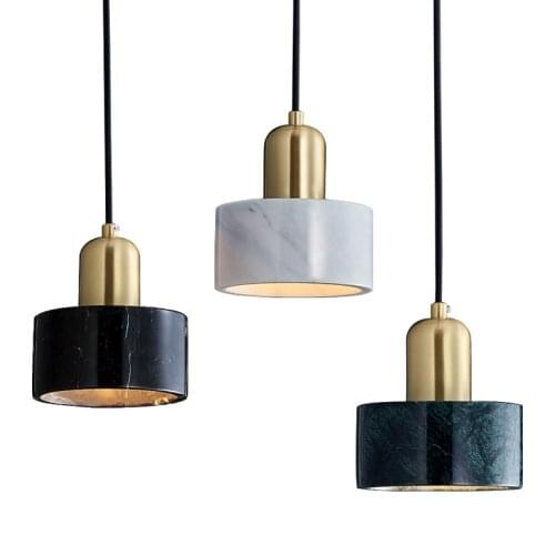 Modern Marble Pendant Lights For Dining Room Living Room Decoration Led Hanglamp Cafe Bar Chandelier Bedroom Loft Home Luminaire