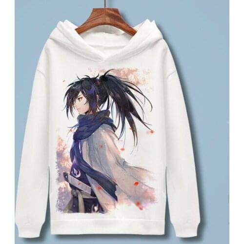 Dororo Cosplay Hoodie Hyakkimaru Tahoumaru Cartoon Print Hoodies Winter Autumn Fleece Sweatshirts Casual Pullover Costume