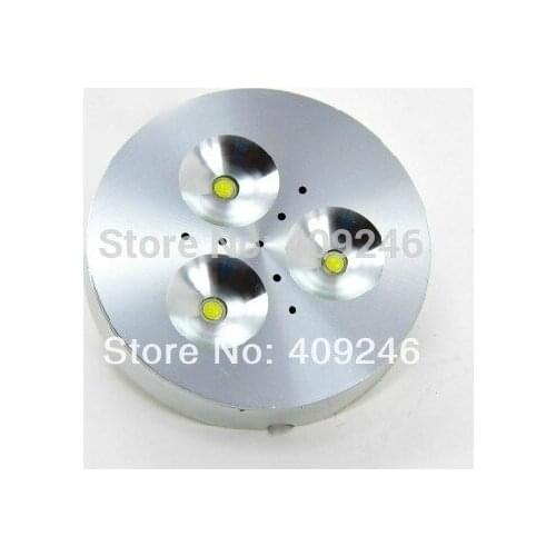 Bright 3X1W Mini EPISTAR LED Chip Thin light jewelry counter Spot light Wine Ceiling Bar Cabinet lamp