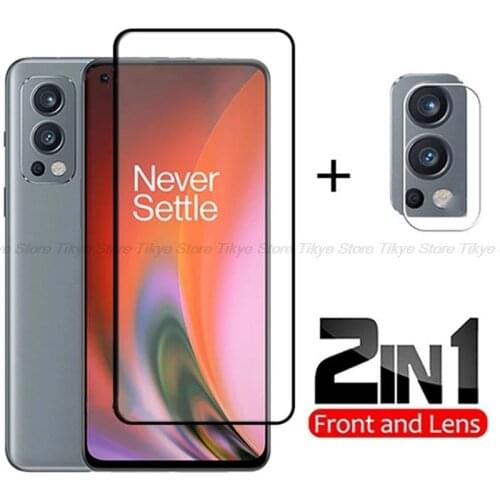 Tempered Glass for OnePlus Nord 2 5G Glass for One Plus Nord 2 5G N200 CE N10 N100 9 9R 8T Screen Protector Camera Len Film