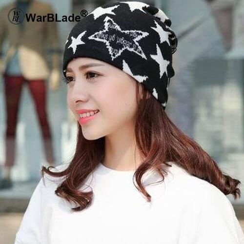 2020 New Women Hat Polyester Adult Casual Floral Womens Hats Spring Autumn Two Used Female Cap Scarf 3 Colors Fashion Beanies