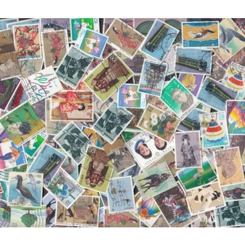 20/50 PCS/lot All Different Japanese Used postage stamps in good condition With post mark for collecting buy stamps onling
