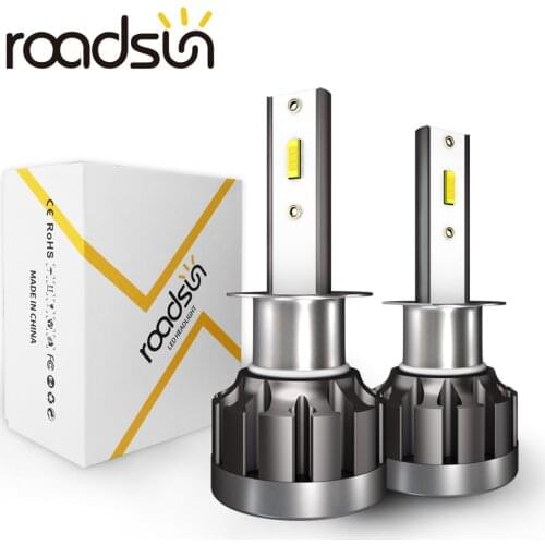 Car Headlight Bulb COB H1 H4 H7 H11 9005 9006 IP68 Waterproof 40W 4000LM 6000K C6S2 CSP Chip, LED License Plate Instrument Light