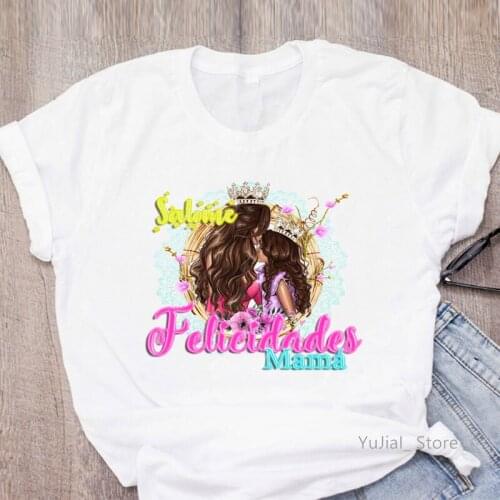 Princess Crown Print T-Shirt Women Super Mom T Shirt Female Summer Tops Tee Shirt Femme Harajuku Shirt MotherS Day Gift Tshirt