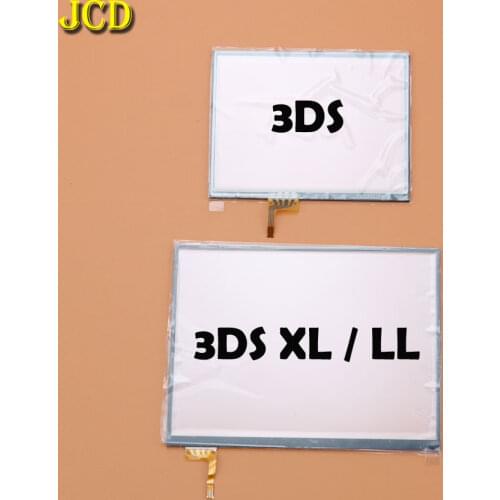 JCD 1Pcs For 3DS Touch Screen Panel Display Digitizer Glass For Nintend 3DS LL XL Console Game Replacement