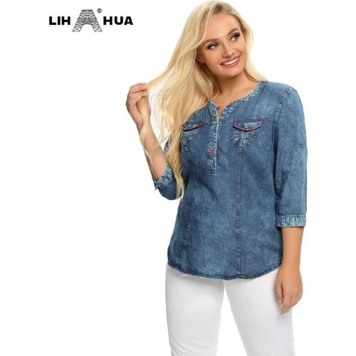 Женские топы и футболки LIH HUA China At AliExpress