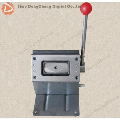 Rectangle Badge Circle cutter ,cutting size 79*34mm, for making 68*24mm rectangle Pin badges