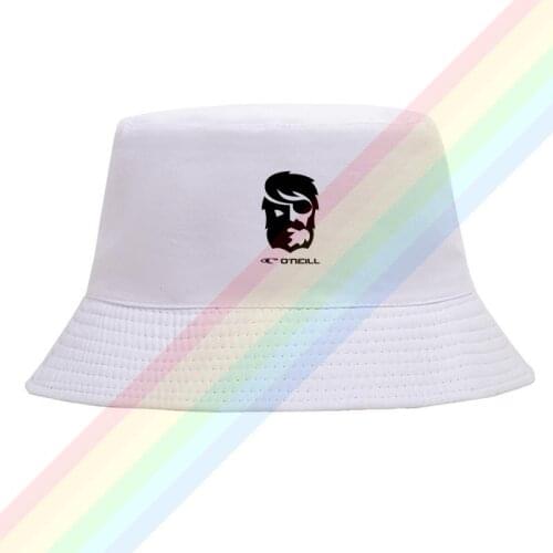 ONeil One-eyed Man With Black Logo Cotton Top Comfortable Bucket Cap Men Women Hiking Fishing Hat Two-side