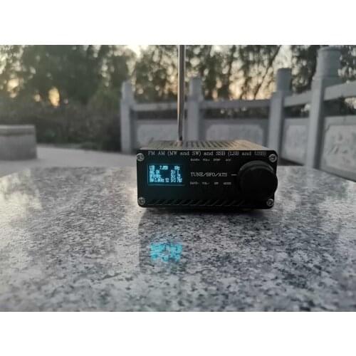 SI4732 All Band Radio FM AM (MW SW) and SSB (LSB USB) FOR Ham Radio Amplifier receiverlithium battery Speaker Digital Display