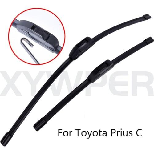 Wipers Blade For Cars for Toyota Prius C from 2012 2013 2014 2015 2016 2017 2018 windscreen wiper car Accessories wholesale