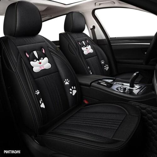 MATIKOHI cloth car seat cover for Mitsubishi Pajero Outlander ASX Lancer-EX Zinger Fortis Galant Cross Endeavor L200 COLOLT