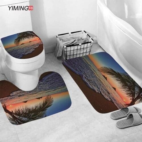 YIMING Anti-slip Bathroom Rugs