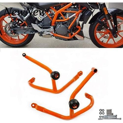 Motorcycle Engine Guard Crash Bar Frame Slider Bumper Stunt Cage Protection For KTM For Duke 390 250 Duke390 Duke250 2017-2019