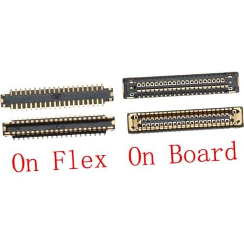 2Pcs LCD Display Screen Plug FPC Connector For Huawei Honor Mate 40 MT40 Mate40 Lite 40Lite Enjoy 20 Plus 20Plus On Board 40pin