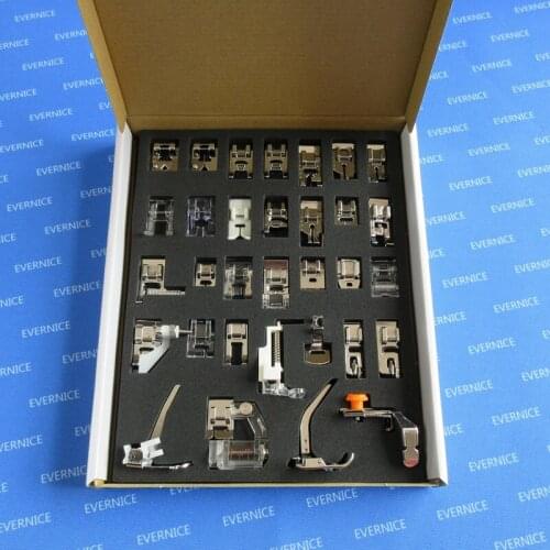 32 PCS Sewing Machine Feet for Brother Singer Janome Pfaff Juki Bernina Kenmore
