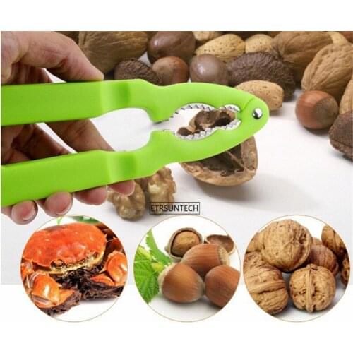 50pcs Portable Nut Cracker Kitchen Gadgets Tool Sheller Walnut Opener Plier Metal Opener Nutcracker Kitchen Accessories