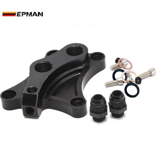 Oil Block Adapter For Nissan SR20DET S13 S14 S15 SR20DET Oil sandwich adapter EPOL05NI