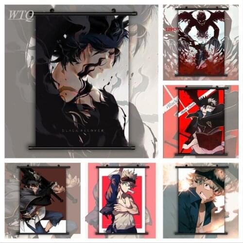 Anime Posters Black Clover Anime Manga HD Print Wall Poster Canvas Painting Wall Decor Wall Art Picture Room Decor Home Decor