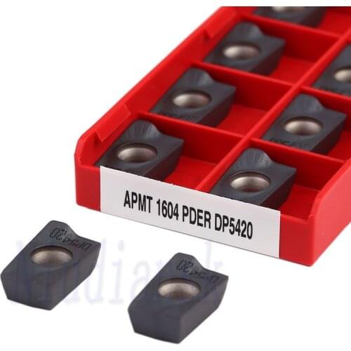 APMT1135PDER DP5420 Carbide Inserts APMT1604PDER PD5420 Milling Turning Tool CNC Lathe Tools Milling Blades ,For Stainless Steel