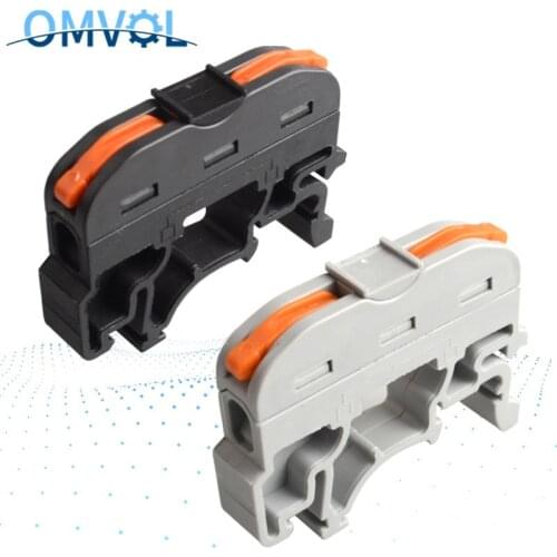 PCT-211 Din Rail Wire Connector Compact Wiring Connector Quick Connecting