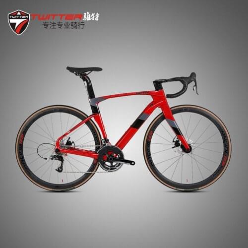 Disc Brake Carbon Fiber 22 Variable Speed City Road Cycling Sports Bicycle