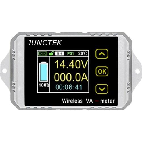 JUNCTEK factory price 100V battery level indicator VAT1100 100A battery capacity test