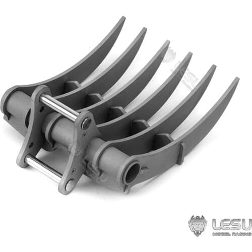 LESU Metal Scraper Rake Bucket for Komatsu AC360 RC Hydraulic Excavator TH17213-SMT3