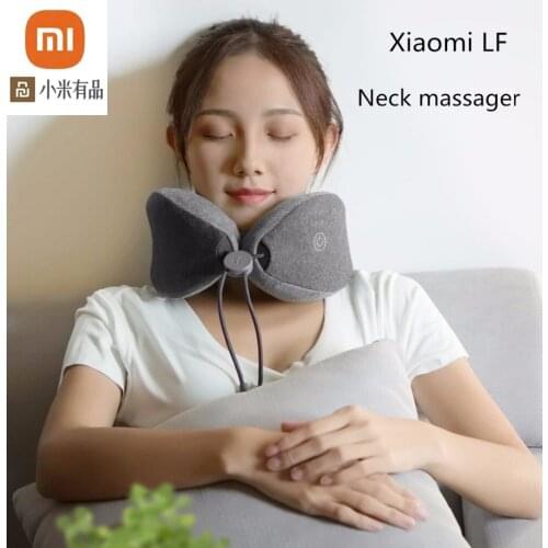 Original xiaomi LF Neck Massage Pillow, Neck Relax Muscle Therapy Massager Sleep pillow for office ,home and travel