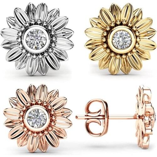 Женские золотые серьги PANJBJ China At AliExpress