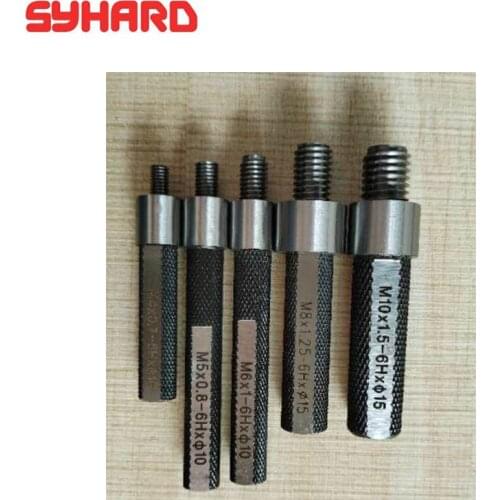 Perpendicularity Thread Plug Gauge Thread Locating Plug Gauge M3-M20 Coaxiality Gauge M3*0.5-6h*10 M4*0.7-6H*10