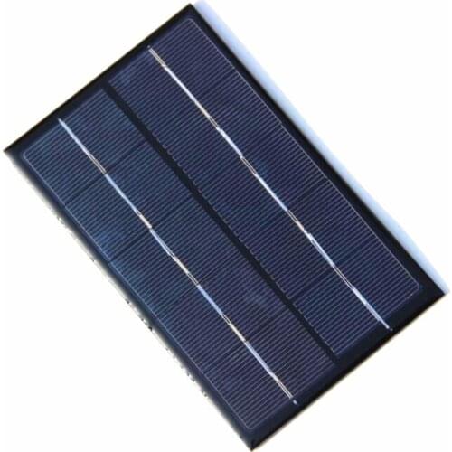 BUHESHUI 5V 1.9W Polycrystalline Solar Cell Solar Panel For Charging 3.6V Battery DIY Solar Charger 142*88*3MM Free Shipping