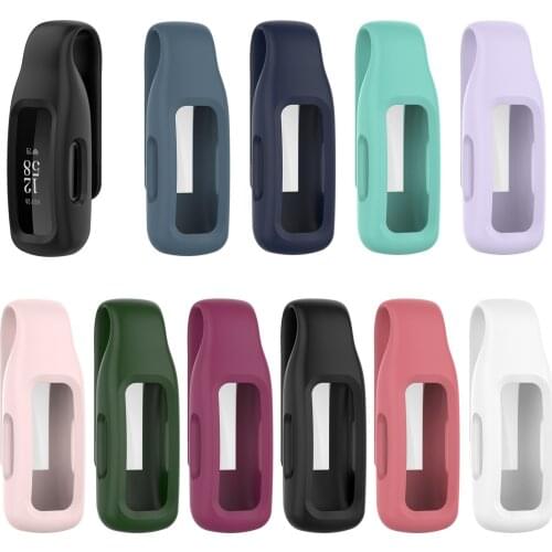 Silicone Band for Fitbit Inspire-2 Smart Watch Double-Buck Waterproof Platin Women Men Bracelet band for Fitbit Inspire-2 strap