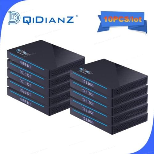 10PCS Smart tv box H96 MAX Android 11 2.4G/5G Wifi BT 4.0 RK3566 Quad-Core 64bit 8K 1080P Full HD H96MAX Set-Top Box VS IPTV