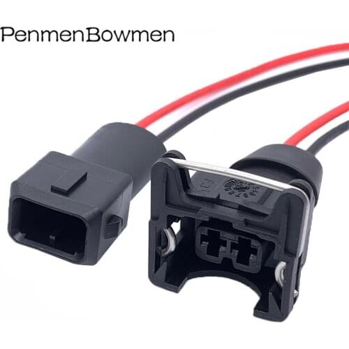2 Pin AMP Tyco Fuel Injector Waterproof Connector Wire Harness Junior Power (Mini Timer)Plug For Cars DJ7023Y-3.5-21