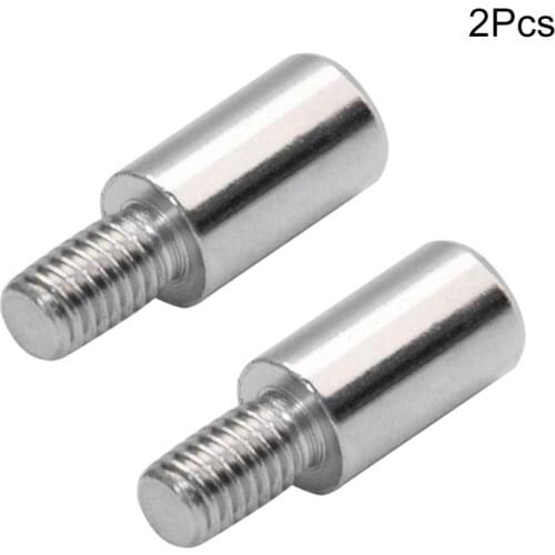 2PCS Boxing Game Player Chrome Arcade Joystick Shaft Extender 15mm Extension Rod For SANWA Joystick For Zippyy Joystick Games