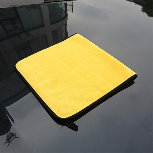 30/60*30cm Auto Care Drying Hemming Towels Cleaning Cloth Towel Car Wash Microfiber Towel Super Absorbent Car Wash Accessories