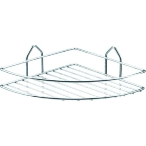 Chrome Single Bathroom Köşeliği