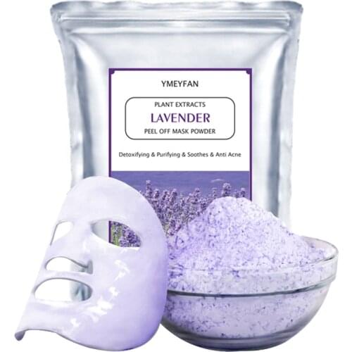 Beauty SPA Facial Mask Plant Extracts lavender Modeling Mask Deep Nourishment Cleansing Moisturizing Cosmetics Face Skin Care