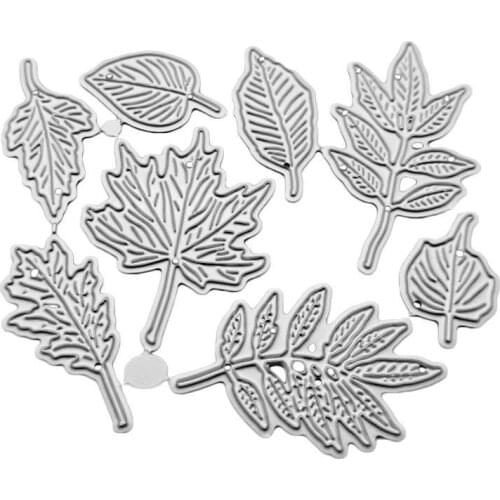 Metal Cutting Dies Cut Die Mold Leaf Decoration Scrapbook Paper Craft Knife Mould Blade Punch Stencils
