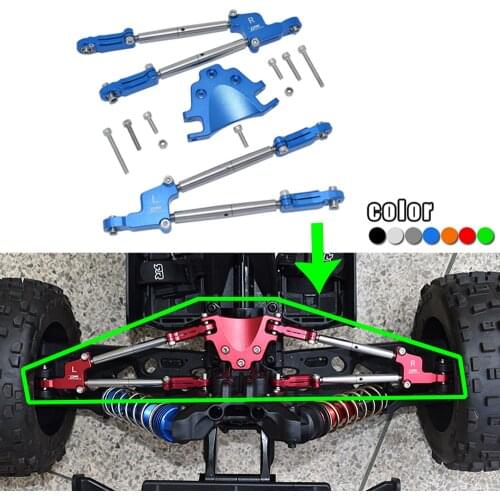 GPM metal aluminum alloy anti-roll Tie rod + Fixed seat for ARRMA 1/5 KRATON OUTCAST 8S BLX-ARA5810 ARA110002T1/T2 MONSTER TRUCK
